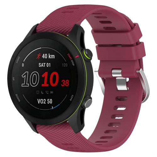 For Samsung Galaxy Watch 5 Pro 45mm 20mm Solid Color Soft Silicone Watch Band(Burgundy)
For Samsung Galaxy Watch 5 Pro 45mm 20mm Solid Color Soft Silicone Watch Band(Burgundy)