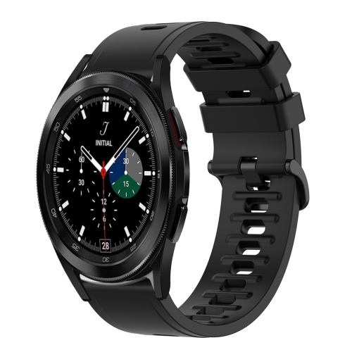 For Samsung Galaxy Watch 4 Classic 42mm 20mm Solid Color Soft Silicone Watch Band(Black)
For Samsung Galaxy Watch 4 Classic 42mm 20mm Solid Color Soft Silicone Watch Band(Black)