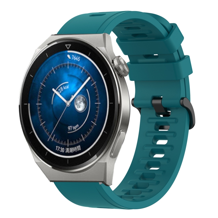 For Huawei Watch GT3 Pro 46mm 22MM Solid Color Soft Silicone Watch Band(Green)
For Huawei Watch GT3 Pro 46mm 22MM Solid Color Soft Silicone Watch Band(Green)