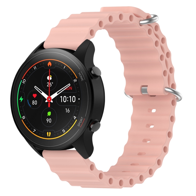 For Xiaomi MI Watch S1 Pro 22mm Ocean Style Silicone Solid Color Watch Band(Pink)
For Xiaomi MI Watch S1 Pro 22mm Ocean Style Silicone Solid Color Watch Band(Pink)