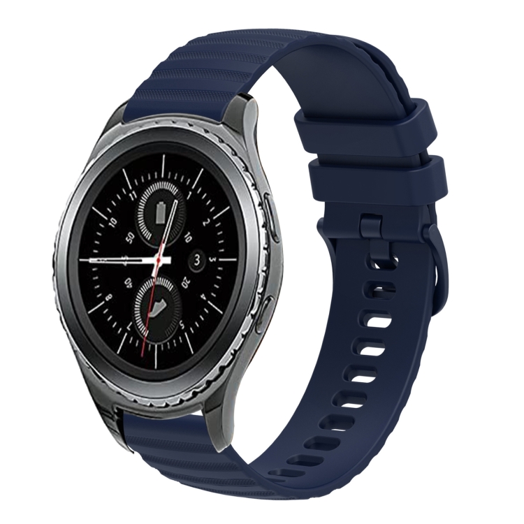 For Samsung Galaxy Gear S2 Classic 20mm Wavy Dotted Solid-Color Silicone Watch Band(Navy Blue)
For Samsung Galaxy Gear S2 Classic 20mm Wavy Dotted Solid-Color Silicone Watch Band(Navy Blue)