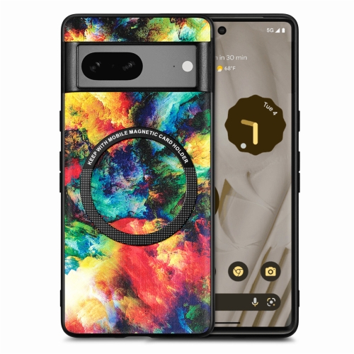 For Google Pixel 7 Colored Drawing Leather Back Cover Magsafe Phone Case(Colorful Cloud)
For Google Pixel 7 Colored Drawing Leather Back Cover Magsafe Phone Case(Colorful Cloud)