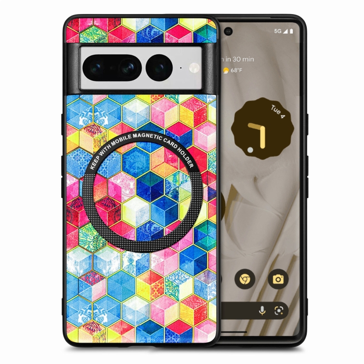 For Google Pixel 7 Pro Colored Drawing Leather Back Cover Magsafe Phone Case(Magic Space)
For Google Pixel 7 Pro Colored Drawing Leather Back Cover Magsafe Phone Case(Magic Space)