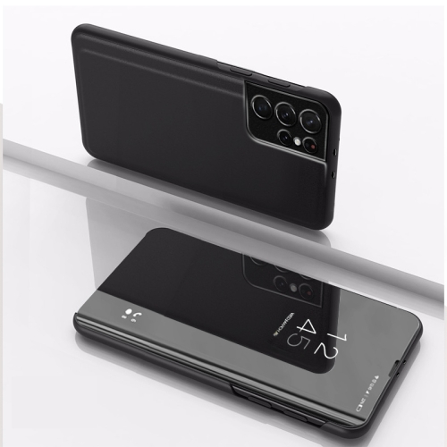 For Samsung Galaxy S23 Ultra 5G Plated Mirror Leather Phone Case with Holder(Black)
For Samsung Galaxy S23 Ultra 5G Plated Mirror Leather Phone Case with Holder(Black)