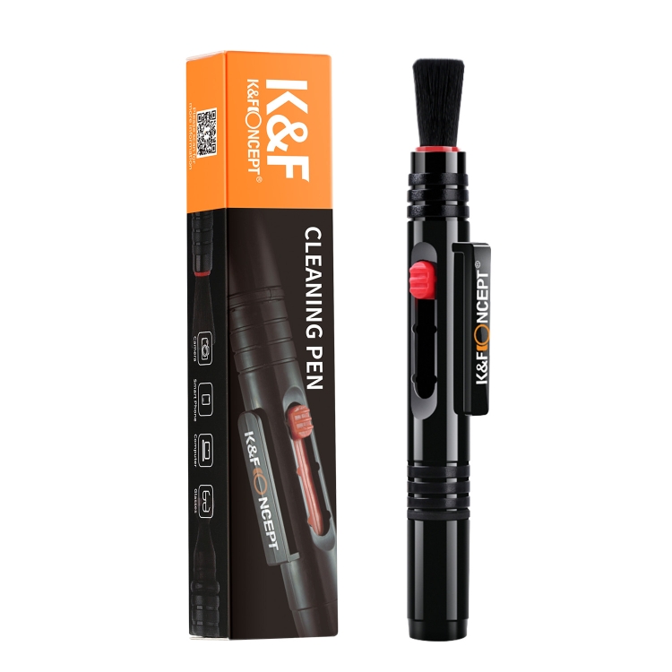 K&F CONCEPT SKU.1691 2 in 1 Lens Cleaning Pen with Retractable Soft Brush for Camera Lens
K&F CONCEPT SKU.1691 2 in 1 Lens Cleaning Pen with Retractable Soft Brush for Camera Lens