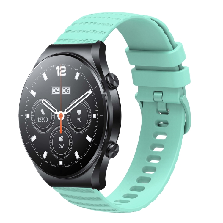 For Xiaomi MI Watch S1 22mm Wavy Dot Pattern Solid Color Silicone Watch Band(Teal)
For Xiaomi MI Watch S1 22mm Wavy Dot Pattern Solid Color Silicone Watch Band(Teal)
