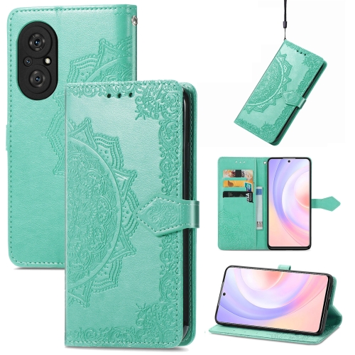 For Honor 50 SE / Huawei Nova 9 Se Mandala Flower Embossed Leather Phone Case(Green)
For Honor 50 SE / Huawei Nova 9 Se Mandala Flower Embossed Leather Phone Case(Green)