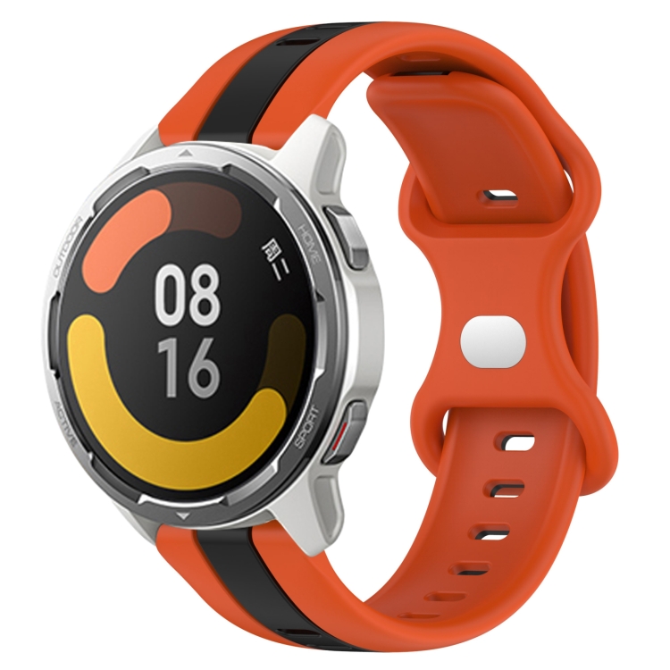 For Xiaomi MI Watch Color 2 22mm Butterfly Buckle Two-Color Silicone Watch Band(Orange+Black)
For Xiaomi MI Watch Color 2 22mm Butterfly Buckle Two-Color Silicone Watch Band(Orange+Black)