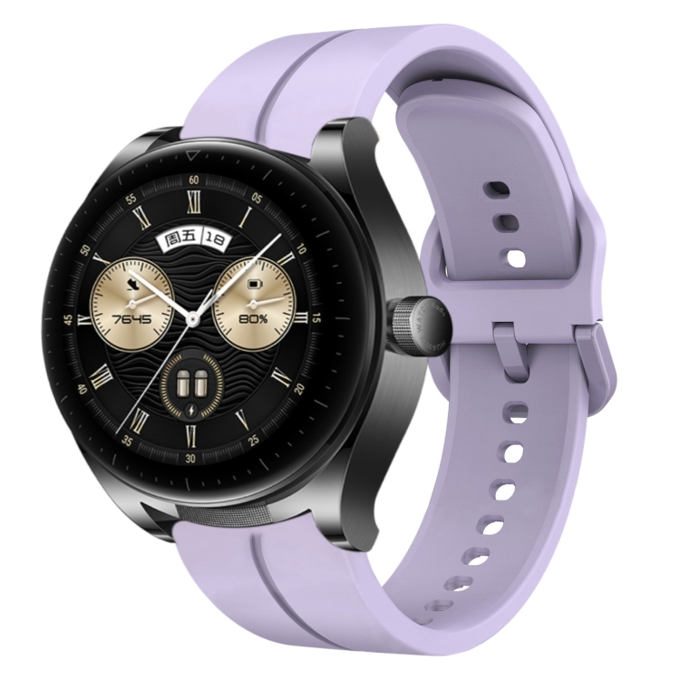 For Huawei Watch Buds 22mm Loop Silicone Watch Band(Purple)
For Huawei Watch Buds 22mm Loop Silicone Watch Band(Purple)