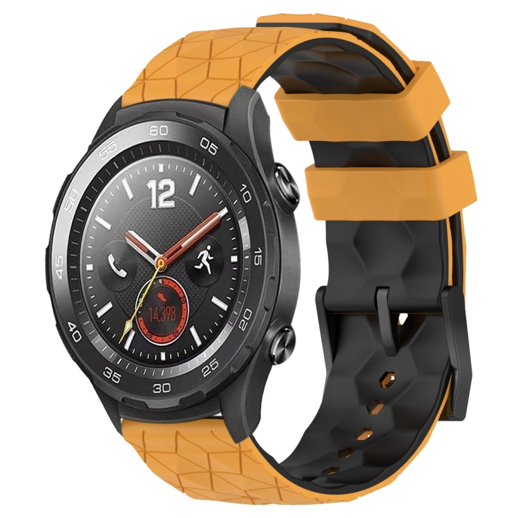 For Huawei Watch 2 20mm Football Pattern Two-Color Silicone Watch Band(Yellow+Black)
For Huawei Watch 2 20mm Football Pattern Two-Color Silicone Watch Band(Yellow+Black)