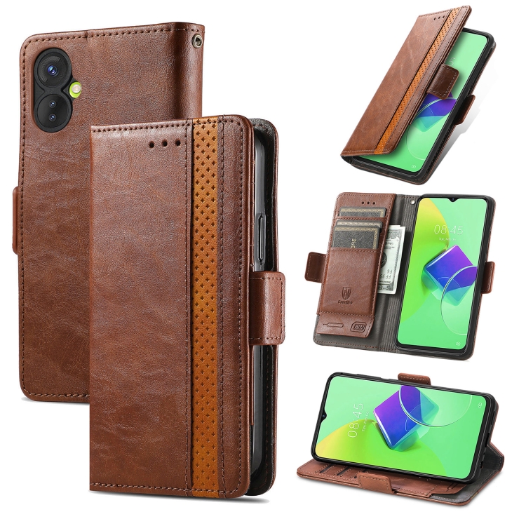 For Tecno Spark 9 Pro CaseNeo Splicing Dual Magnetic Buckle Leather Phone Case(Brown)
For Tecno Spark 9 Pro CaseNeo Splicing Dual Magnetic Buckle Leather Phone Case(Brown)