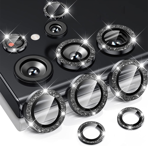 For Samsung Galaxy S23 Ultra 5G ENKAY 9H Rear Camera Lens Glitter Aluminium Alloy Ring Tempered Glass Film(Black)
For Samsung Galaxy S23 Ultra 5G ENKAY 9H Rear Camera Lens Glitter Aluminium Alloy Ring Tempered Glass Film(Black)