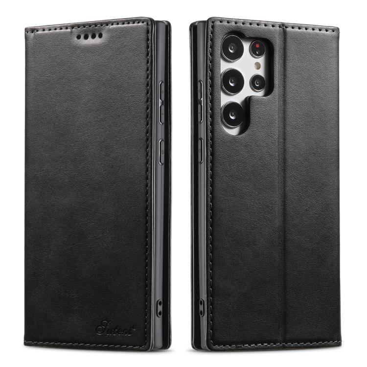 For Samsung Galaxy S25 Ultra 5G Suteni Calf Texture Horizontal Flip Leather Phone Case(Black)
For Samsung Galaxy S25 Ultra 5G Suteni Calf Texture Horizontal Flip Leather Phone Case(Black)