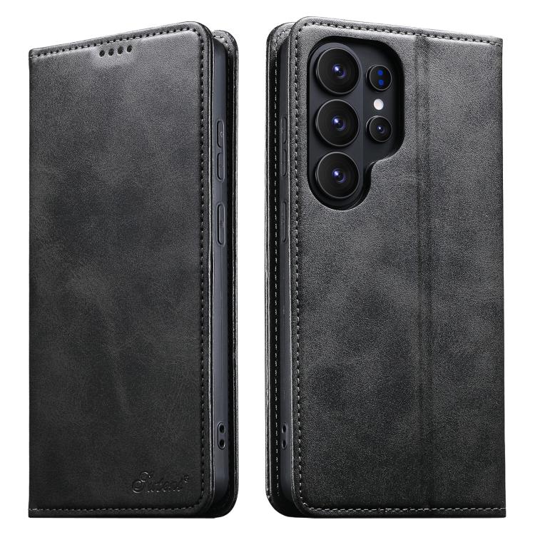 For Samsung Galaxy S26 Ultra 5G Suteni Calf Texture Horizontal Flip Leather Phone Case(Black)
For Samsung Galaxy S26 Ultra 5G Suteni Calf Texture Horizontal Flip Leather Phone Case(Black)