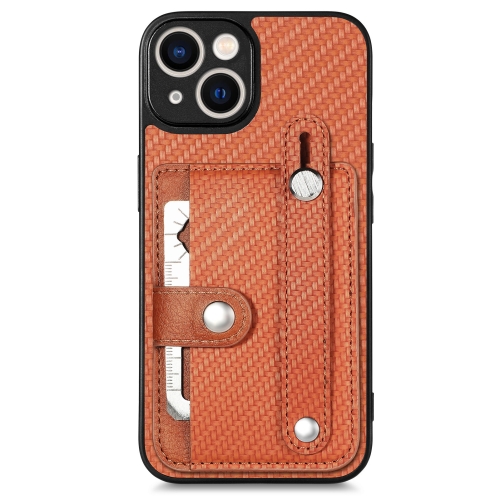 For iPhone 14 Plus Wristband Kickstand Card Wallet Back Cover Phone Case with Tool Knife(Brown)
For iPhone 14 Plus Wristband Kickstand Card Wallet Back Cover Phone Case with Tool Knife(Brown)