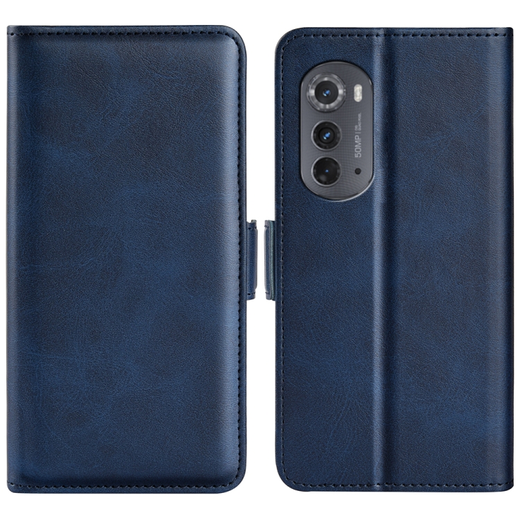 For Motorola Moto Edge 2022 Dual-side Magnetic Buckle Horizontal Flip Leather Phone Case(Dark Blue)
For Motorola Moto Edge 2022 Dual-side Magnetic Buckle Horizontal Flip Leather Phone Case(Dark Blue)