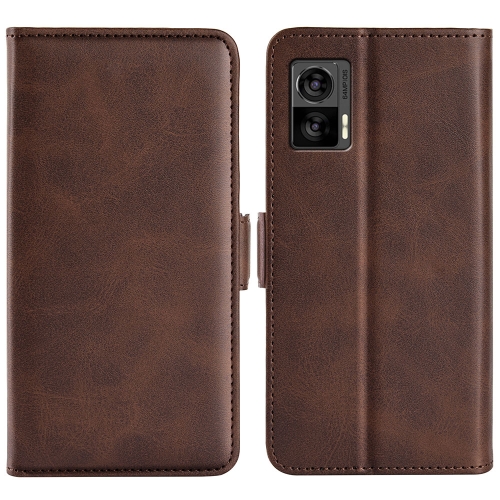 For Motorola Edge 30 Lite Dual-side Magnetic Buckle Horizontal Flip Leather Phone Case(Brown)
For Motorola Edge 30 Lite Dual-side Magnetic Buckle Horizontal Flip Leather Phone Case(Brown)
