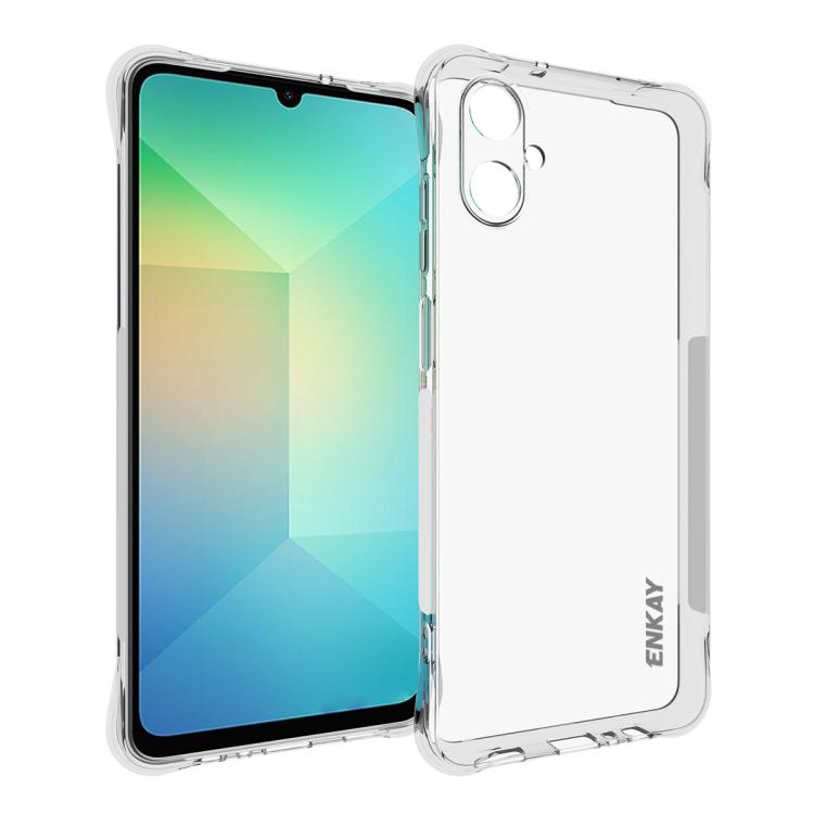 For Samsung Galaxy A06 5G ENKAY Hat-Prince Transparent TPU Shockproof Phone Case
For Samsung Galaxy A06 5G ENKAY Hat-Prince Transparent TPU Shockproof Phone Case