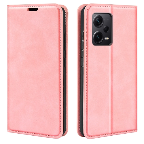 For Xiaomi Redmi Note 12 Pro+ 5G Global Retro-skin Magnetic Suction Leather Phone Case(Pink)
For Xiaomi Redmi Note 12 Pro+ 5G Global Retro-skin Magnetic Suction Leather Phone Case(Pink)