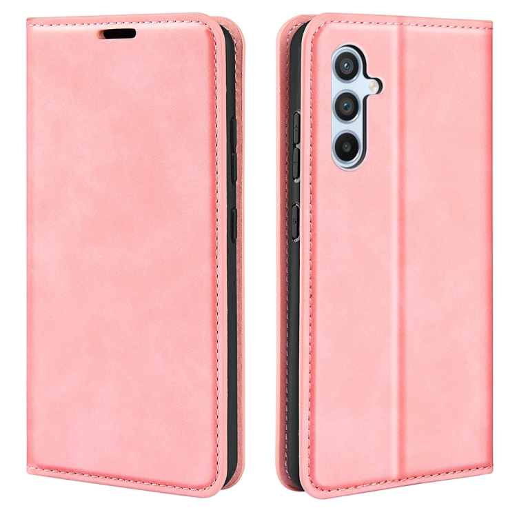 For Samsung Galaxy A54 5G Retro-skin Magnetic Suction Leather Phone Case(Pink)
For Samsung Galaxy A54 5G Retro-skin Magnetic Suction Leather Phone Case(Pink)