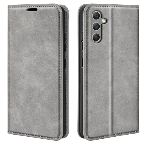 For Samsung Galaxy A24 4G / 5G Retro-skin Magnetic Suction Leather Phone Case(Grey)
For Samsung Galaxy A24 4G / 5G Retro-skin Magnetic Suction Leather Phone Case(Grey)