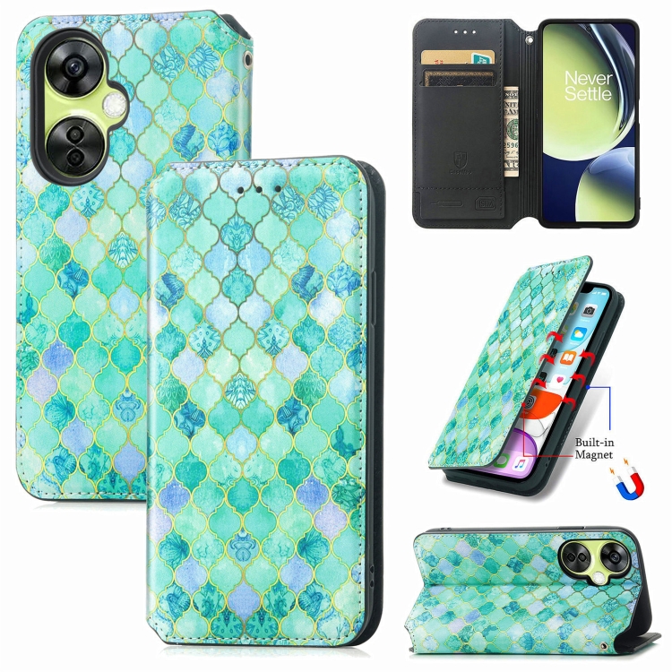 For OnePlus Nord CE 3 Lite CaseNeo Colorful Magnetic Leather Phone Case(Emerald)
For OnePlus Nord CE 3 Lite CaseNeo Colorful Magnetic Leather Phone Case(Emerald)