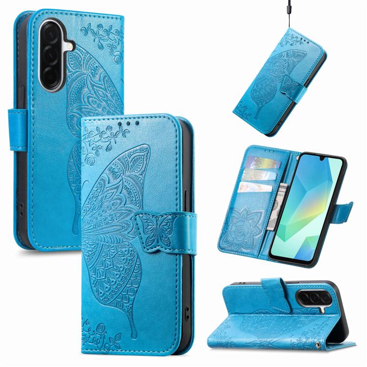 For Galaxy A27 5G Butterfly Love Flower Embossed Leather Phone Case(Blue)
For Galaxy A27 5G Butterfly Love Flower Embossed Leather Phone Case(Blue)