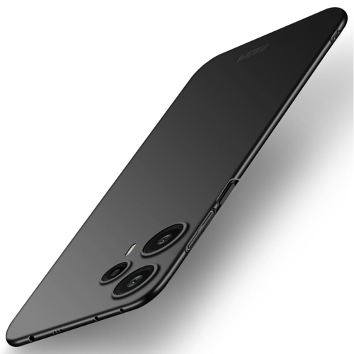 

ForRedmi Note 12 Turbo 5G MOFI Micro-Frosted PC Ultra-thin Hard Phone Case(Black)