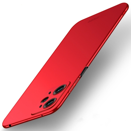 

ForRedmi Note 12S MOFI Micro-Frosted PC Ultra-thin Hard Phone Case(Red)