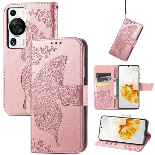 For Huawei P60 Pro Butterfly Love Flower Embossed Leather Phone Case(Rose Gold)
For Huawei P60 Pro Butterfly Love Flower Embossed Leather Phone Case(Rose Gold)