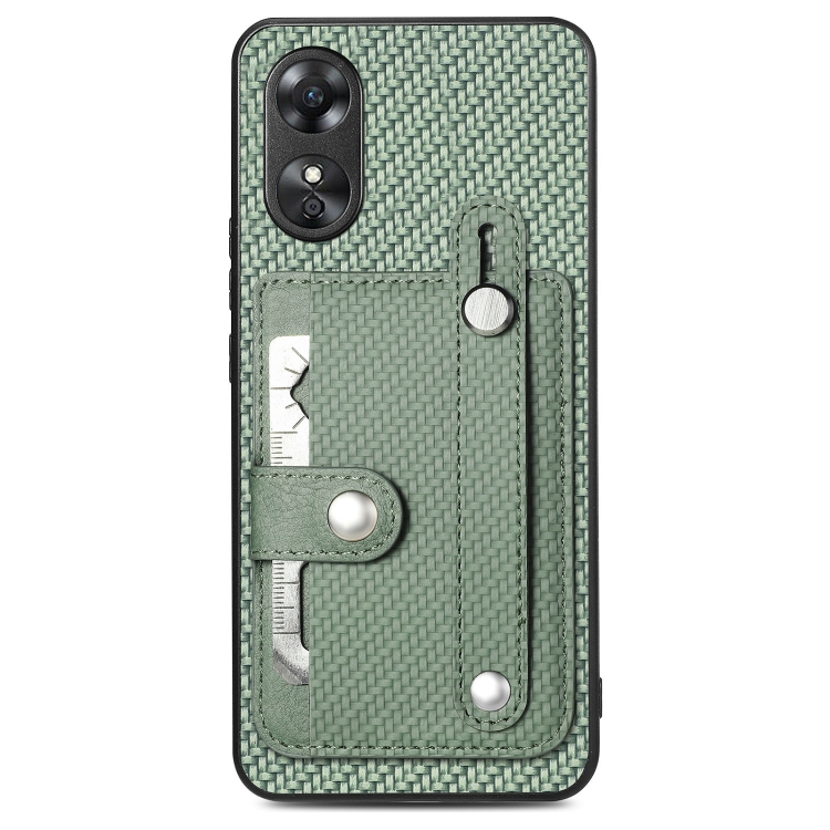 For OPPO A17 Wristband Kickstand Card Wallet Back Cover Phone Case with Tool Knife(Green)
For OPPO A17 Wristband Kickstand Card Wallet Back Cover Phone Case with Tool Knife(Green)