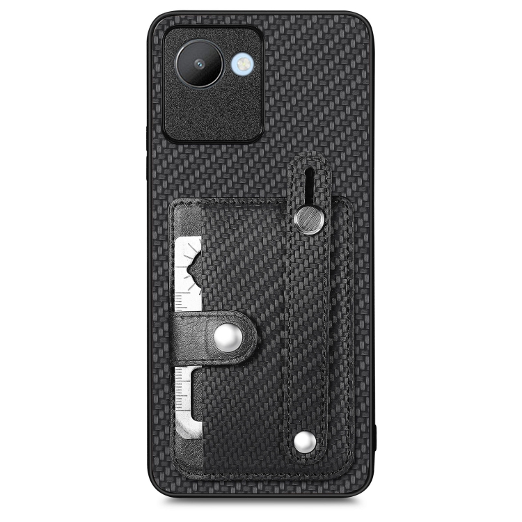For Realme C30 Wristband Kickstand Card Wallet Back Cover Phone Case with Tool Knife(Black)
For Realme C30 Wristband Kickstand Card Wallet Back Cover Phone Case with Tool Knife(Black)