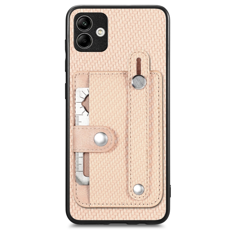 For Samsung Galaxy A04 4G Wristband Kickstand Wallet Back Phone Case with Tool Knife(Khaki)
For Samsung Galaxy A04 4G Wristband Kickstand Wallet Back Phone Case with Tool Knife(Khaki)