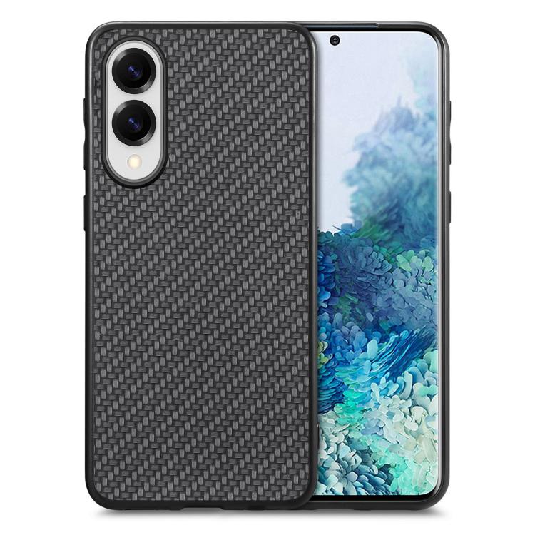 For Samsung Galaxy S25 Edge 5G Carbon Fiber Texture Leather Back Cover Phone Case(Black)
For Samsung Galaxy S25 Edge 5G Carbon Fiber Texture Leather Back Cover Phone Case(Black)