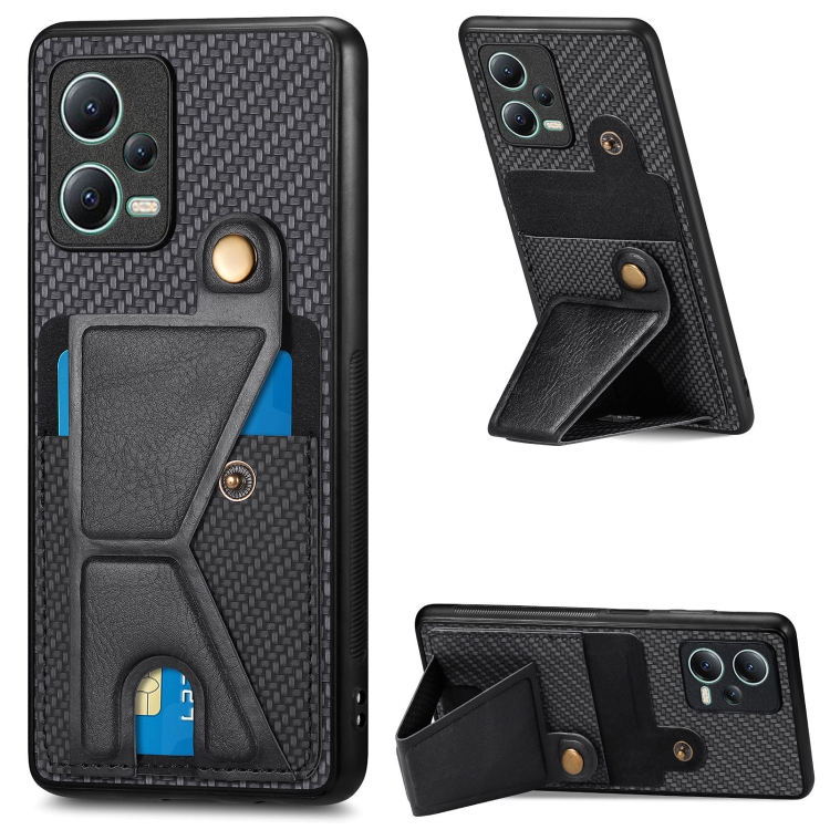 For Redmi Note 12 5G Global Carbon Fiber Wallet Flip Card K-shaped Holder Phone Case(Black)
For Redmi Note 12 5G Global Carbon Fiber Wallet Flip Card K-shaped Holder Phone Case(Black)