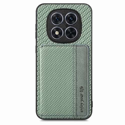 For Redmi Note 14 Pro+ 5G Carbon Fiber Magnetic Card Bag Phone Case(Green)
For Redmi Note 14 Pro+ 5G Carbon Fiber Magnetic Card Bag Phone Case(Green)
