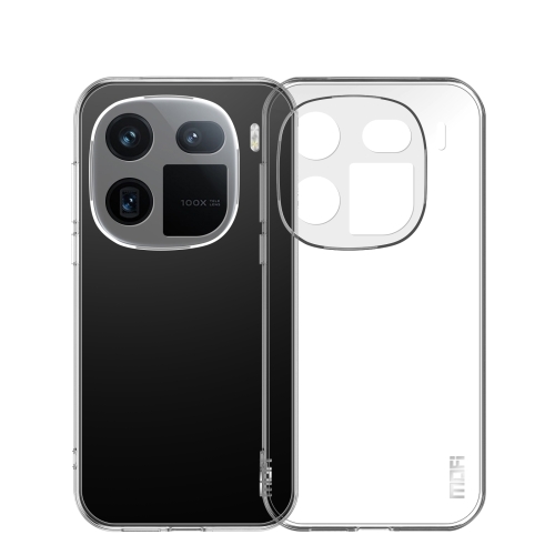 

For vivo iQOO 12 Pro MOFI Ming Series Ultra-thin TPU Phone Case(Transparent)