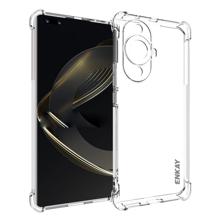 For Huawei nova 11 Pro / 11 Ultra 4G ENKAY Hat-Prince Transparent TPU Shockproof Phone Case
For Huawei nova 11 Pro / 11 Ultra 4G ENKAY Hat-Prince Transparent TPU Shockproof Phone Case