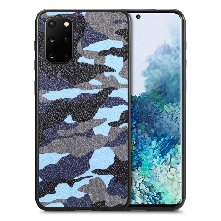 For Samsung Galaxy S20 Ultra Camouflage Leather Back Cover Phone Case(Blue)
For Samsung Galaxy S20 Ultra Camouflage Leather Back Cover Phone Case(Blue)