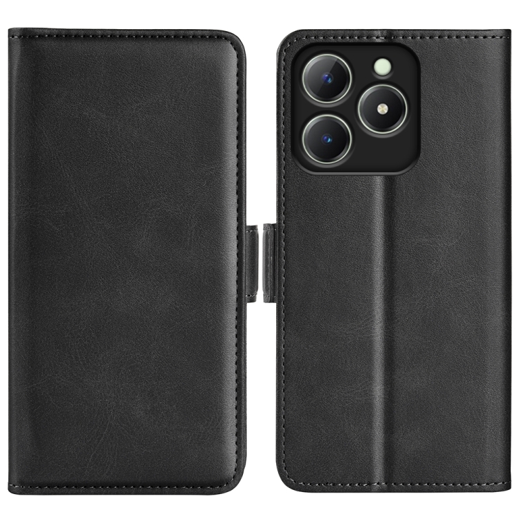 For Realme C63 Dual-side Magnetic Buckle Horizontal Flip Leather Phone Case(Black)
For Realme C63 Dual-side Magnetic Buckle Horizontal Flip Leather Phone Case(Black)