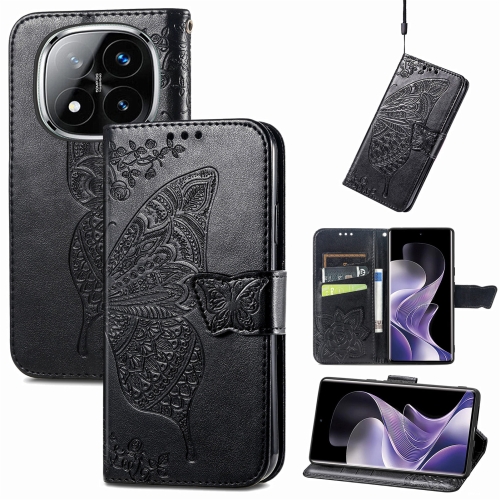 For Xiaomi Redmi Note 14 Pro 5G Butterfly Love Flower Embossed Leather Phone Case(Black)
For Xiaomi Redmi Note 14 Pro 5G Butterfly Love Flower Embossed Leather Phone Case(Black)