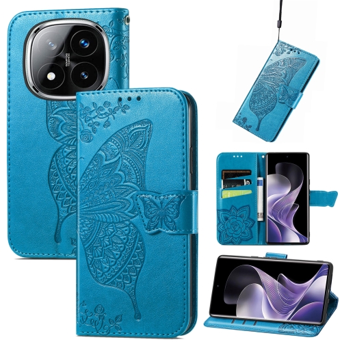 For Xiaomi Redmi Note 14 Pro+ 5G Butterfly Love Flower Embossed Leather Phone Case(Blue)
For Xiaomi Redmi Note 14 Pro+ 5G Butterfly Love Flower Embossed Leather Phone Case(Blue)