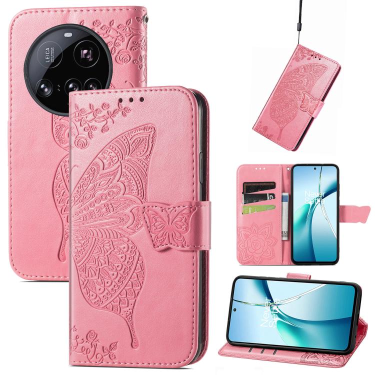For Xiaomi 15 Ultra Butterfly Love Flower Embossed Leather Phone Case(Pink)
For Xiaomi 15 Ultra Butterfly Love Flower Embossed Leather Phone Case(Pink)
