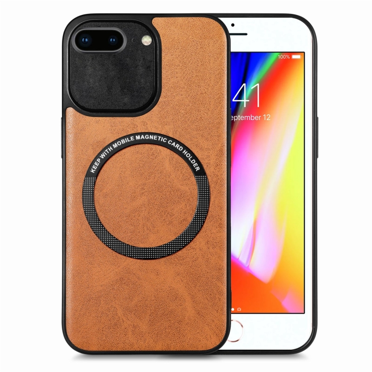 For iPhone 7 Plus / 8 Plus Solid Color Leather Skin Back Cover Phone Case(Brown)
For iPhone 7 Plus / 8 Plus Solid Color Leather Skin Back Cover Phone Case(Brown)