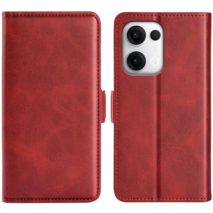 For OPPO Reno13 5G Dual-side Magnetic Buckle Horizontal Flip Leather Phone Case(Red)
For OPPO Reno13 5G Dual-side Magnetic Buckle Horizontal Flip Leather Phone Case(Red)