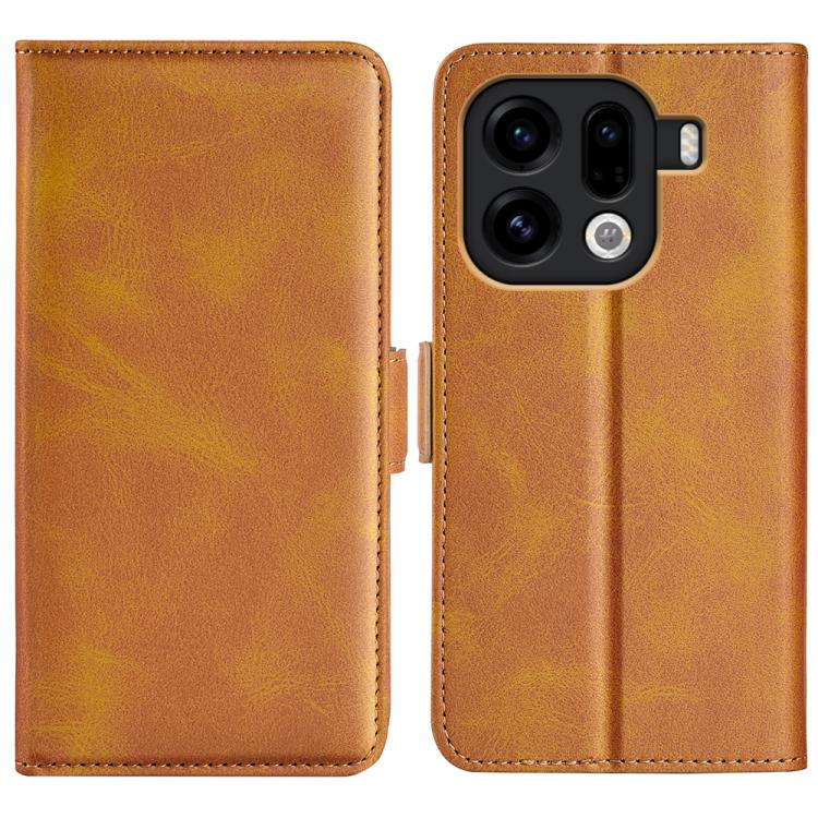 For OPPO Find X9 Pro Dual-side Magnetic Buckle Horizontal Flip Leather Phone Case(Yellow)
For OPPO Find X9 Pro Dual-side Magnetic Buckle Horizontal Flip Leather Phone Case(Yellow)