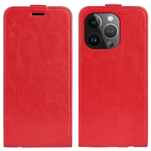 For iPhone 15 Pro Max R64 Texture Single Vertical Flip Leather Phone Case(Red)
For iPhone 15 Pro Max R64 Texture Single Vertical Flip Leather Phone Case(Red)