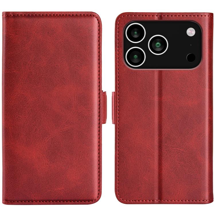 For iPhone 17 Pro Dual-side Magnetic Buckle Horizontal Flip Leather Phone Case(Red)
For iPhone 17 Pro Dual-side Magnetic Buckle Horizontal Flip Leather Phone Case(Red)
