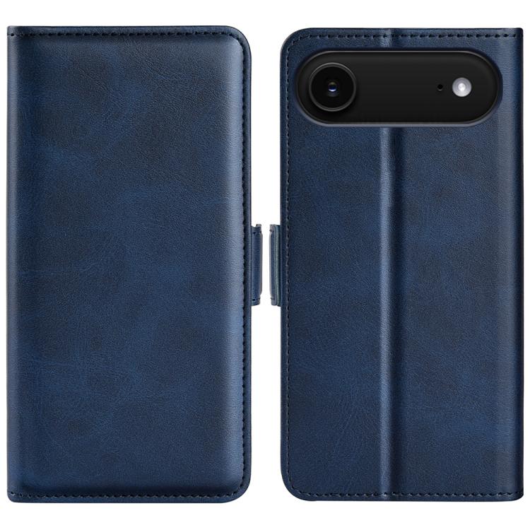 For iPhone 17 Air Dual-side Magnetic Buckle Horizontal Flip Leather Phone Case(Dark Blue)
For iPhone 17 Air Dual-side Magnetic Buckle Horizontal Flip Leather Phone Case(Dark Blue)