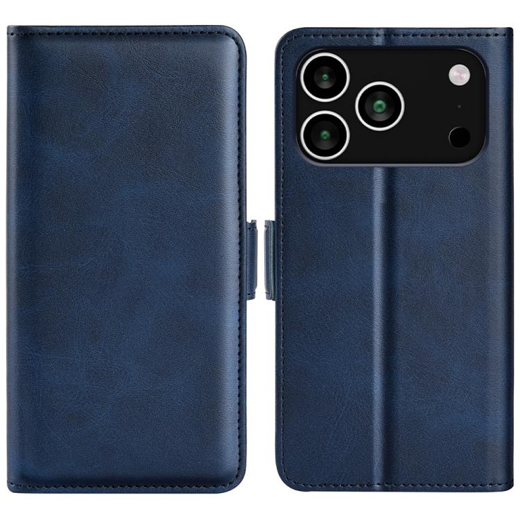 For iPhone 17 Pro Max Dual-side Magnetic Buckle Horizontal Flip Leather Phone Case(Dark Blue)
For iPhone 17 Pro Max Dual-side Magnetic Buckle Horizontal Flip Leather Phone Case(Dark Blue)